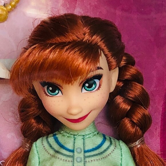 New in Box- Disney Princess Frozen Arendelle Fashions Anna  Doll with 2 Outfits - Picture 8 of 14